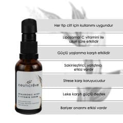Yoğun Nemlendirici C Vitaminli Serum (Hyaluronic Acid C Vitamin Serum)