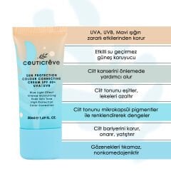 Güneş Koruyucu ve Nemlendirici Renk Dengeleyici Krem (Sun Protection Colour Correcting Cream)